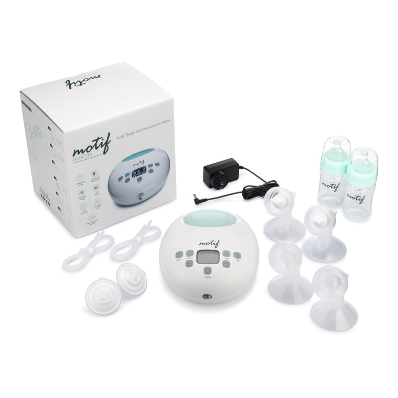 LUNA DOUBLE ELECTRIC BREAST PUMP KIT, SOLD AS 1/EACH MOTIF AAA0013-20