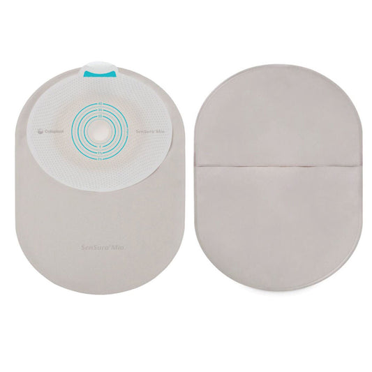SenSura® Mio Mini 1-Piece Closed End Opaque Ostomy Pouch, 15 – 45 mm Stomas, 30/BX
