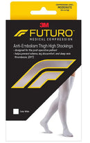 3M Futuro™ Anti-Embolism Moderate Compression Thigh-Hi Stockings Medium/Regular, 1/PR