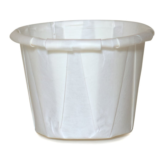 Mckesson White Paper Soufflé Cup, 0.75-Ounce Capacity, 5000/Cs