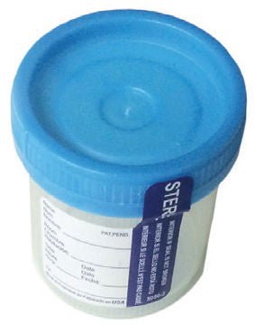 DuoClick™ Specimen Container, 90 mL, 100/BG