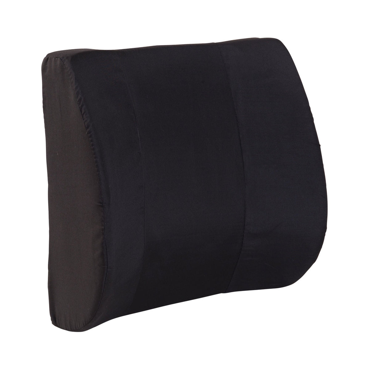 Mabis® Lumbar Cushion, Standard, Black, 1/Ea