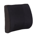 Mabis® Lumbar Cushion, Standard, Black, 1/EA