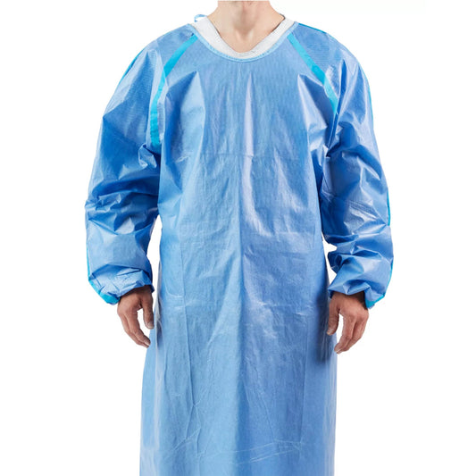 GOWN, CHEMOTHERAPY FULL COVERAGE UNIV LVL4 (10/BG 10BG/CS), 10/BG