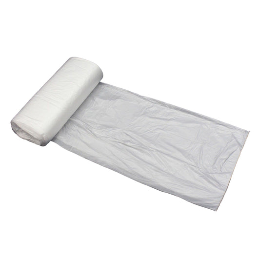 Select® Trash Bag, White, Medium Duty, 10-gallon Capacity, 23 x 24 Inch, 1/CS
