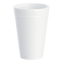 Dart J Cup® White Styrofoam Drinking Cup, 32-ounce capacity, 500/CS