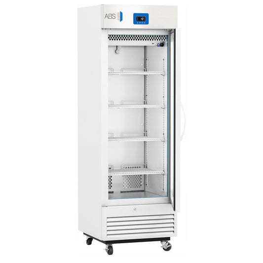 Refrigerator, Lab Glass Dr Variable Speed Compressor 16Cu Ft, 1/Ea