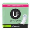 U by Kotex® Clean & Secure, up to 10 Hours Xpress Dri®Core, Maxi Pads, Heavy, 132/CS