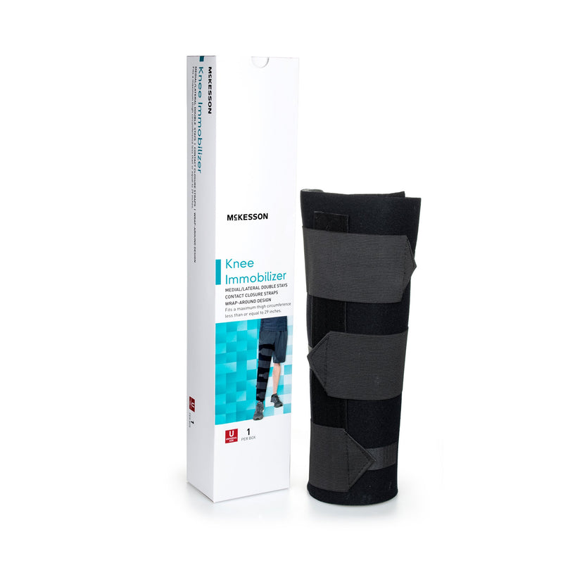 MCKESSON KNEE IMMOBILIZER, 16-INCH LENGTH, ONE SIZE FITS MOST, SOLD AS 1/EACH MCKESSON 155-79-96016