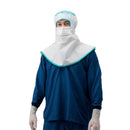 HOOD, SMS EASY2GOWN W/INTGRD FACE MASK WHT SM/MED (100/CS), 100/CS