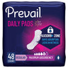 Prevail® Daily Pads Maximum Bladder Control Pad, 11-Inch Length, 192/CS