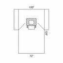 Halyard Sterile Chest Drape, 100 x 72 x 124 Inch, 1/EA