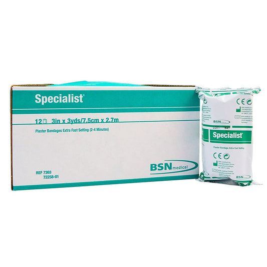 Specialist® Plaster Bandage, 3 Inch X 3 Yard, 12/Dz