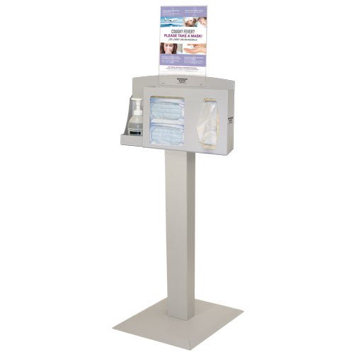 Bowman® Hygiene Floor Stand Dispensing Station, 1/Ea