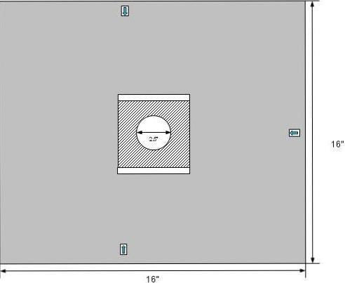 Drape, Surg Clearview Eye Aperture Clr (10/Bx 4Bx/Cs) Welmed, 40/Cs