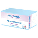 SAFE N SIMPLE ADHESIVE REMOVER, 2 X 2 INCH WIPE, SOLD AS 10000/CASE SAFE SNS00650
