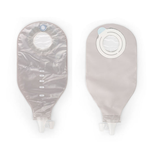 SenSura® Mio Flex High Output 2-Piece Transparent Ileostomy Pouch, Red Match, 10/BX