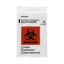 MCKESSON SPECIMEN TRANSPORT BAG, ZIP CLOSURE, 6 X 9 INCH, SOLD AS 50/BOX MCKESSON 4529