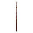 Brazos™ Twisted Oak Trekker Handcrafted Walking Stick, Red, 55-Inch, 1/EA