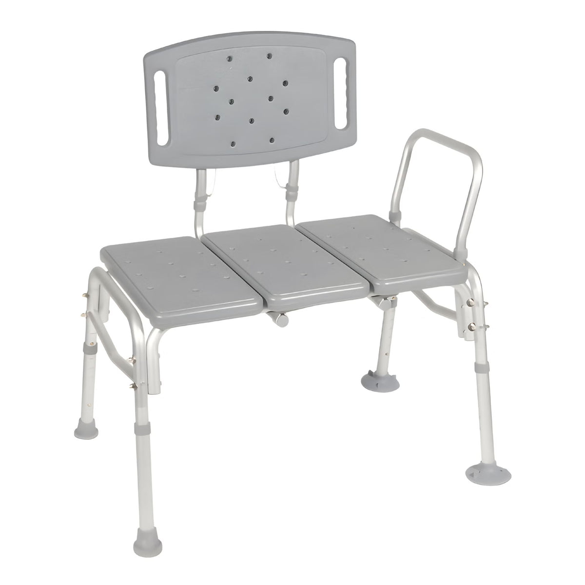 McKesson Knocked Down Bariatric Bath Transfer Bench, 18-1/4 to 23-1/4 Inch, 1/EA