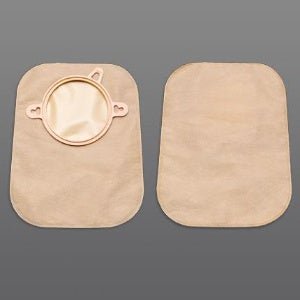 New Image™ 18753 Two-Piece Beige Ostomy Pouch, Pre-cut to Fit 57 mm Stomas, Red, 60/BX