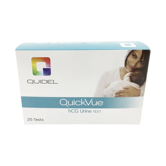 QuickVue® hCG Pregnancy Fertility Reproductive Health Test Kit, 25/KT