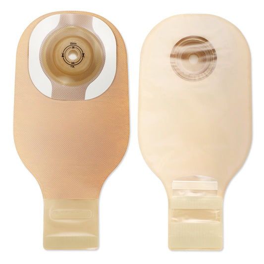 Premier™ One-Piece Ultra-Clear Ostomy Pouch, Cut to Fit Stomas up to 51 mm, 5/BX