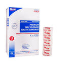 Dukal™ Double hook-and-loop closure Elastic Bandage, 6 Inch x 5 Yard, 10/BX