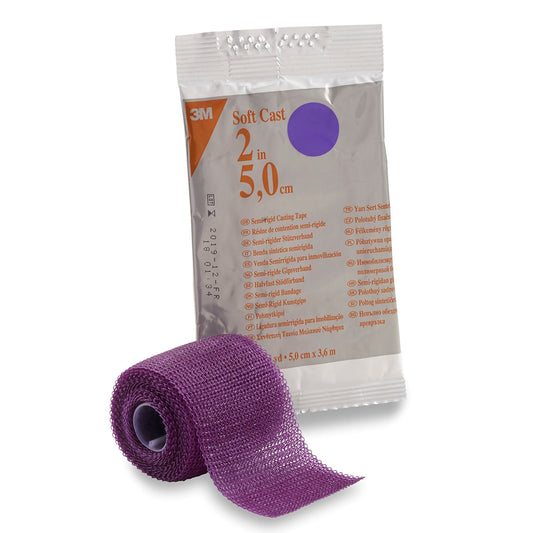 Tape, Cast Scotchcast Soft 2"X4Yds Pur (10/Cs) 3Morth, 10/Cs