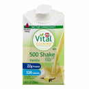 Vital Cuisine® 500 Shake Vanilla Nutrition and Recovery, 8.45-ounce carton, 27/CS