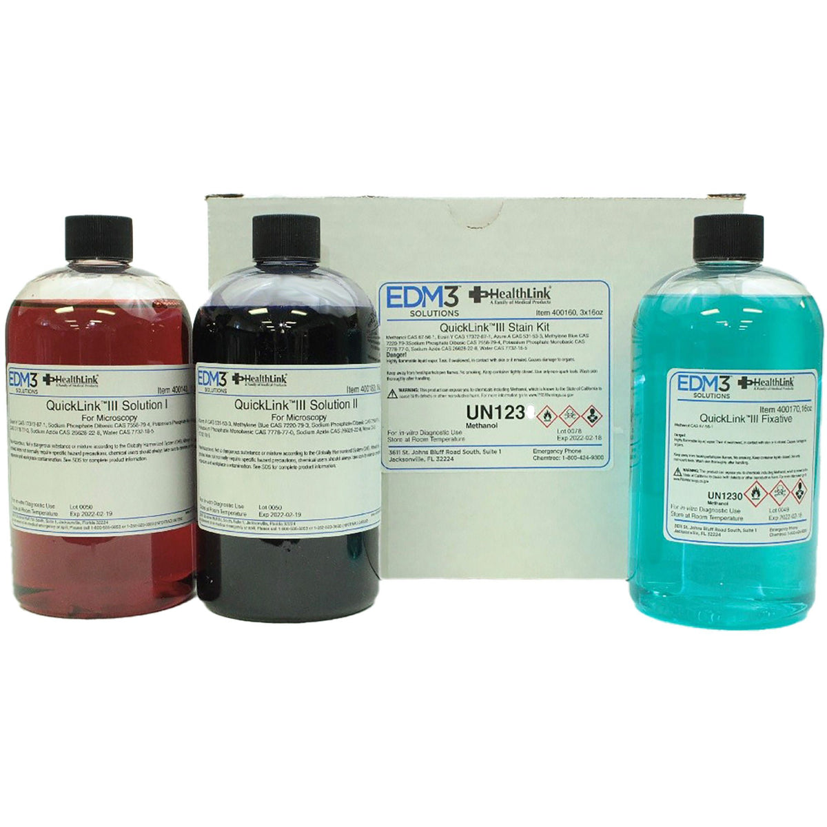 Quicklink III™ Stain Kit, 3/PK