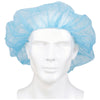 McKesson Disposable Bouffant Surgical Caps, Blue, Elastic Closure, X-Large, 24", 500/CS