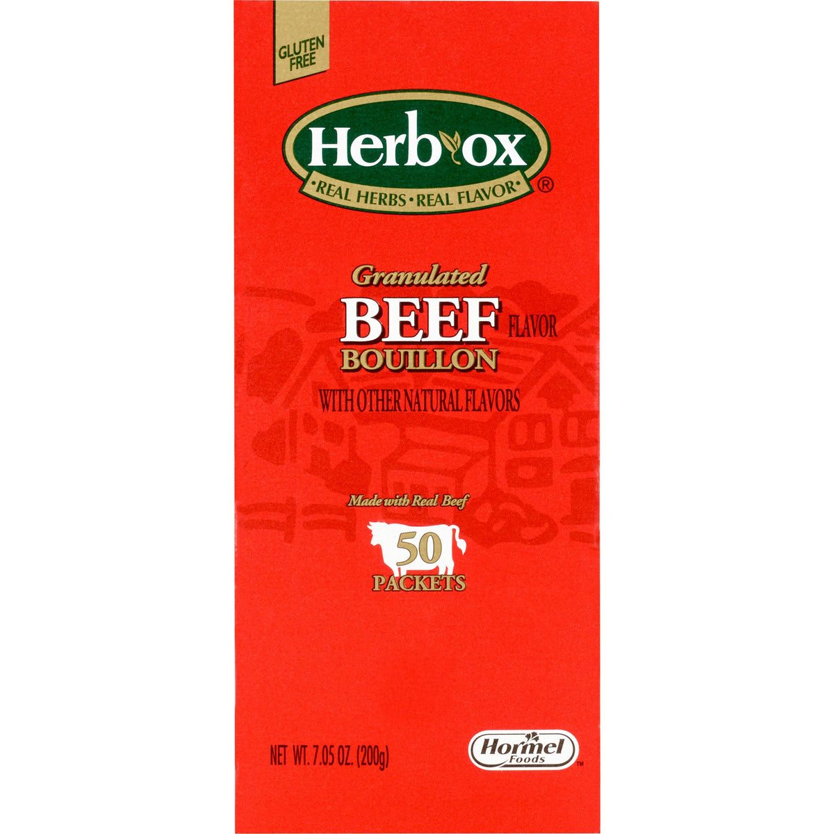 Herb-Ox® Beef Bouillon Instant Broth, 300/CS