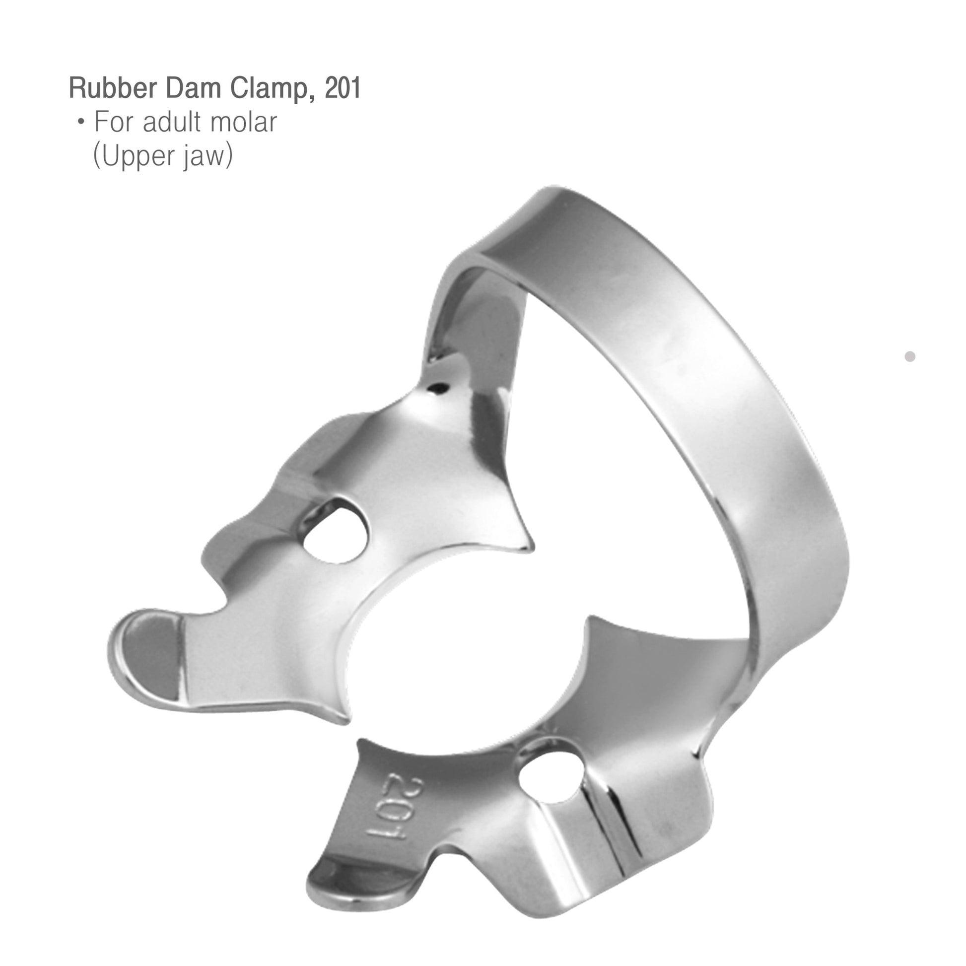 Osung 201 Adult Upper Molar Rubber Dam Clamp -RDC201 - Osung USA