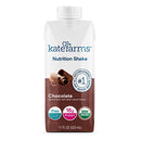 Kate Farms® Nutrition Shake, Chocolate, 11-ounce carton, 12/CS