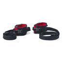 Posey® Twice-As-Tough® Cuff Restraint, One Size Fits Most, Large, Red, 1/PR