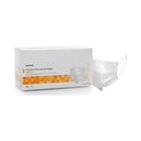 MCKESSON PROCEDURE MASK, PLEATED WITH EARLOOPS, ONE SIZE FITS MOST, WHITE, SOLD AS 50/BOX MCKESSON 73-GCFCXSSF