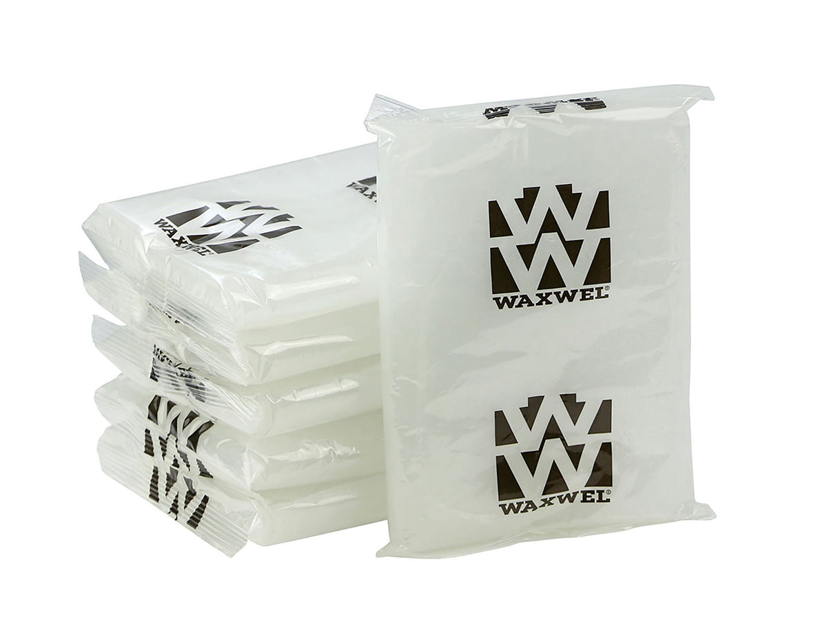WaxWel® Paraffin Bath Blocks, Fragrance-Free, 1 lb., 6/BX
