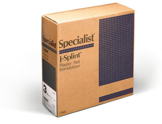 Specialist® J-Splint® Padded Plaster Bandage, 4 Inch X 20 Foot, 1/Cs