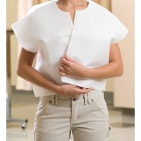 Graham Medical Exam Cape, White, 100/Cs