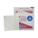 dynarex® Sterile Nonwoven Sponge, 4 x 4 Inch, 4-Ply, 600/CS