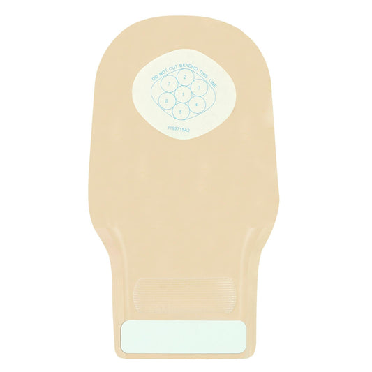 Little Ones® One-Piece Transparent Ostomy Pouch, 4 Inch Length, 0 To 23 Mm Stoma, 10/Bx