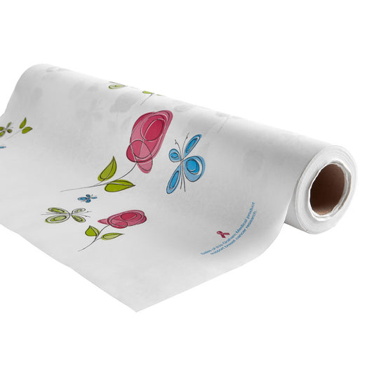 Rose Garden® Crepe Table Paper, 21 Inch x 125 Foot, 12/CS