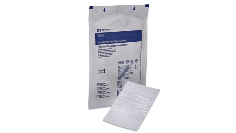 CLEAR WOUND DRESSING, NON-ABSORBENT, 39" X 25", 4/CS, SOLD AS CASE CARDINAL 261