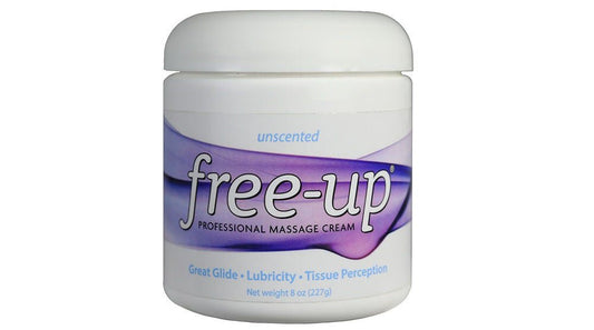 Free-Up® Unscented Massage Cream, 8-ounce jar, 1/EA