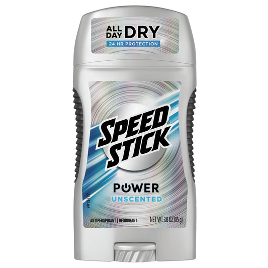 Deodorant, Anti-Perspirant Speedstick Unscented 3Oz (12/Cs), 12/Cs