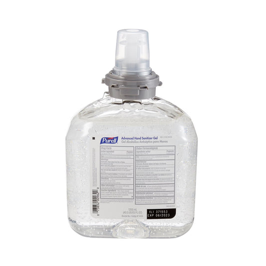 Purell® Advanced Hand Sanitizer, Ethyl Alcohol, 1,200 Ml Refill Bottle, 1/Ea