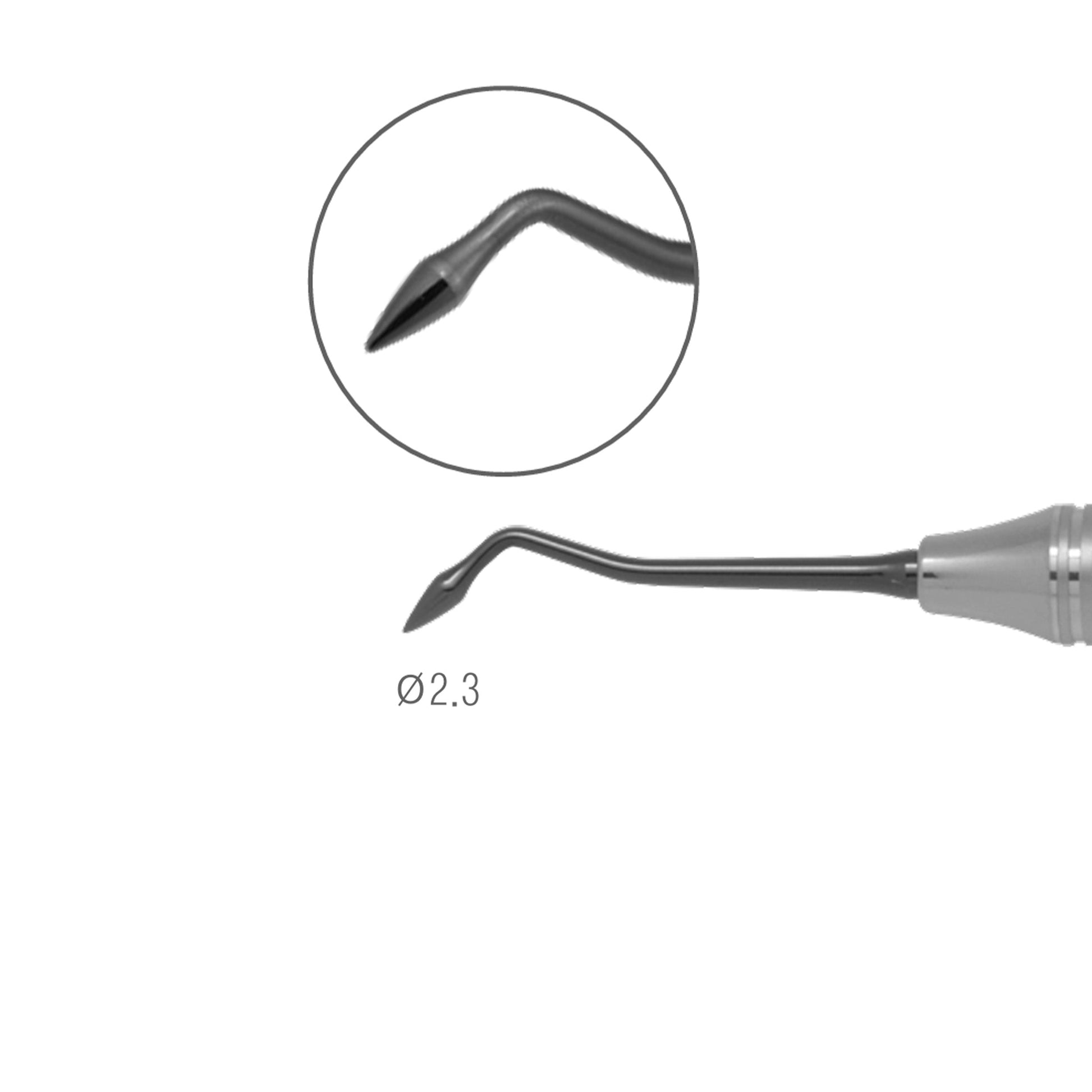 Osung #2 Titanium coated Shaping & Carving Composite Instrument -CSCOM2 - Osung USA