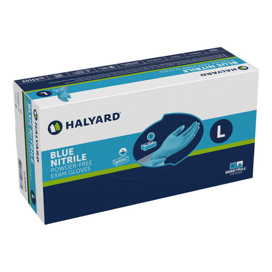 Blue Nitrile® Exam Glove, Large, 100/Bx