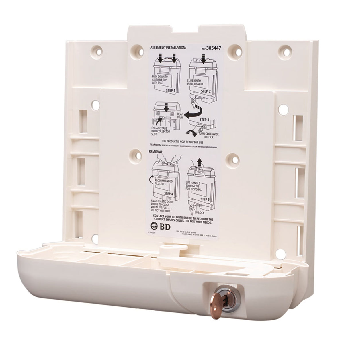 Sharps Collector Bracket, 1/EA